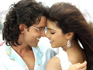 Priyanka Chopra and Hrithik Roshan act together in 'Agneepath'